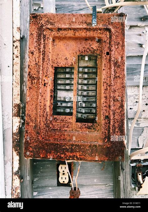 old electrical breaker boxes